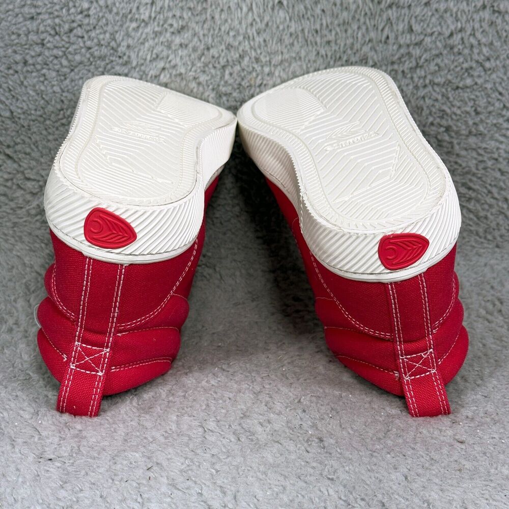 Cariuma Pantone Viva Magenta Womens Size 8 High Top Sneakers Shoes Red Canvas - Picture 8 of 9